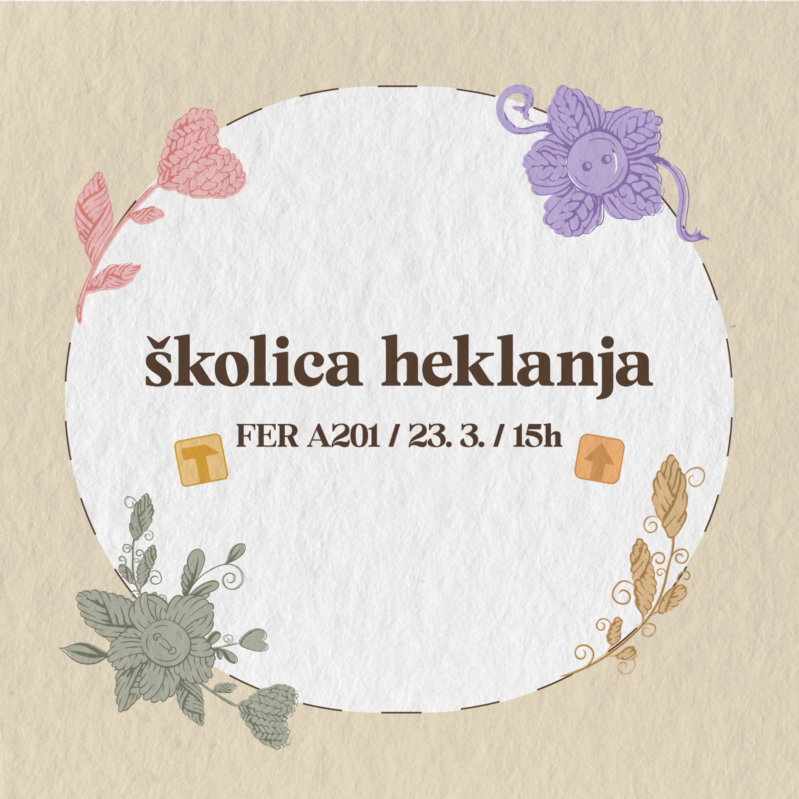 Školica heklanja – proljetno izdanje