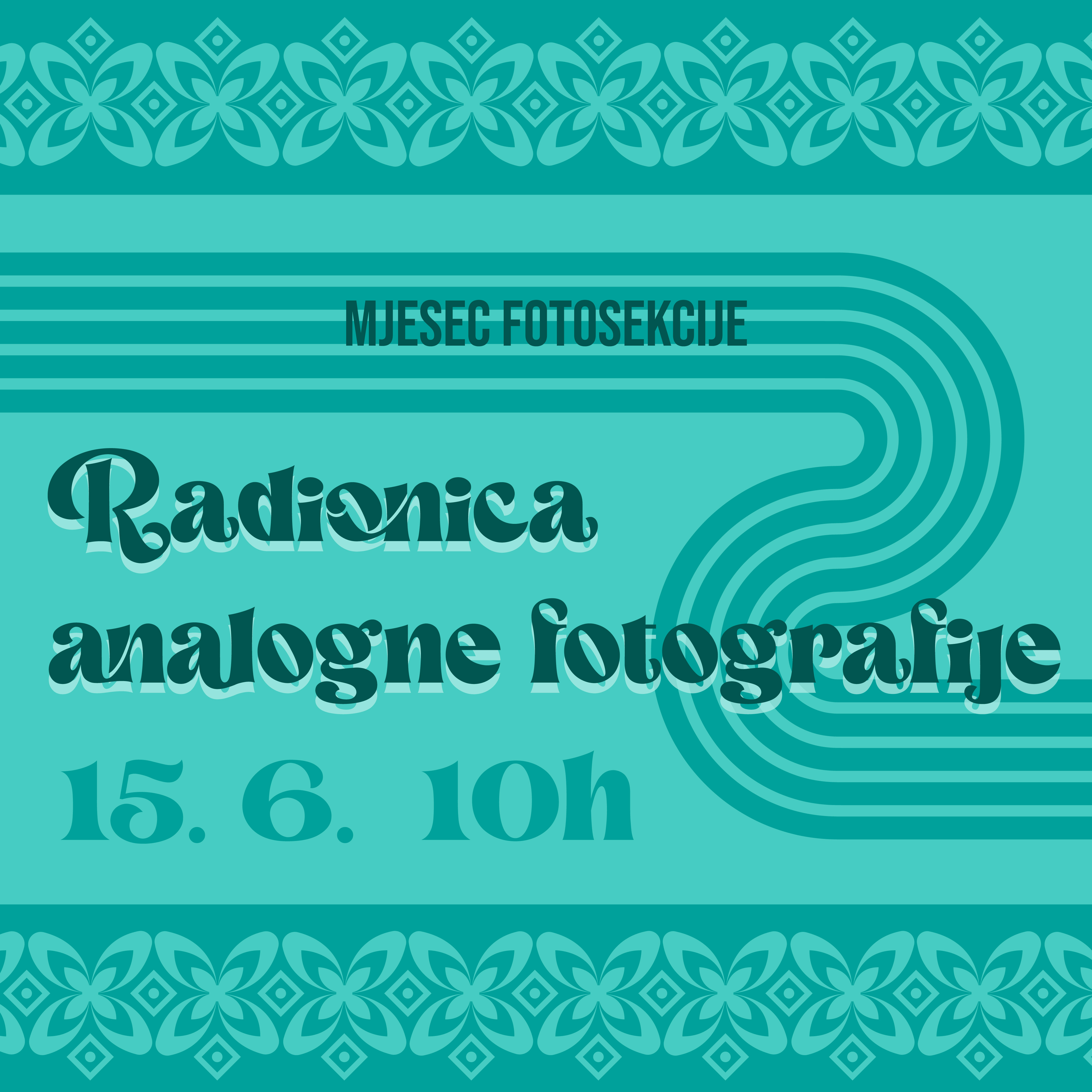 Mjesec Fotosekcije: Radionica analogne fotografije