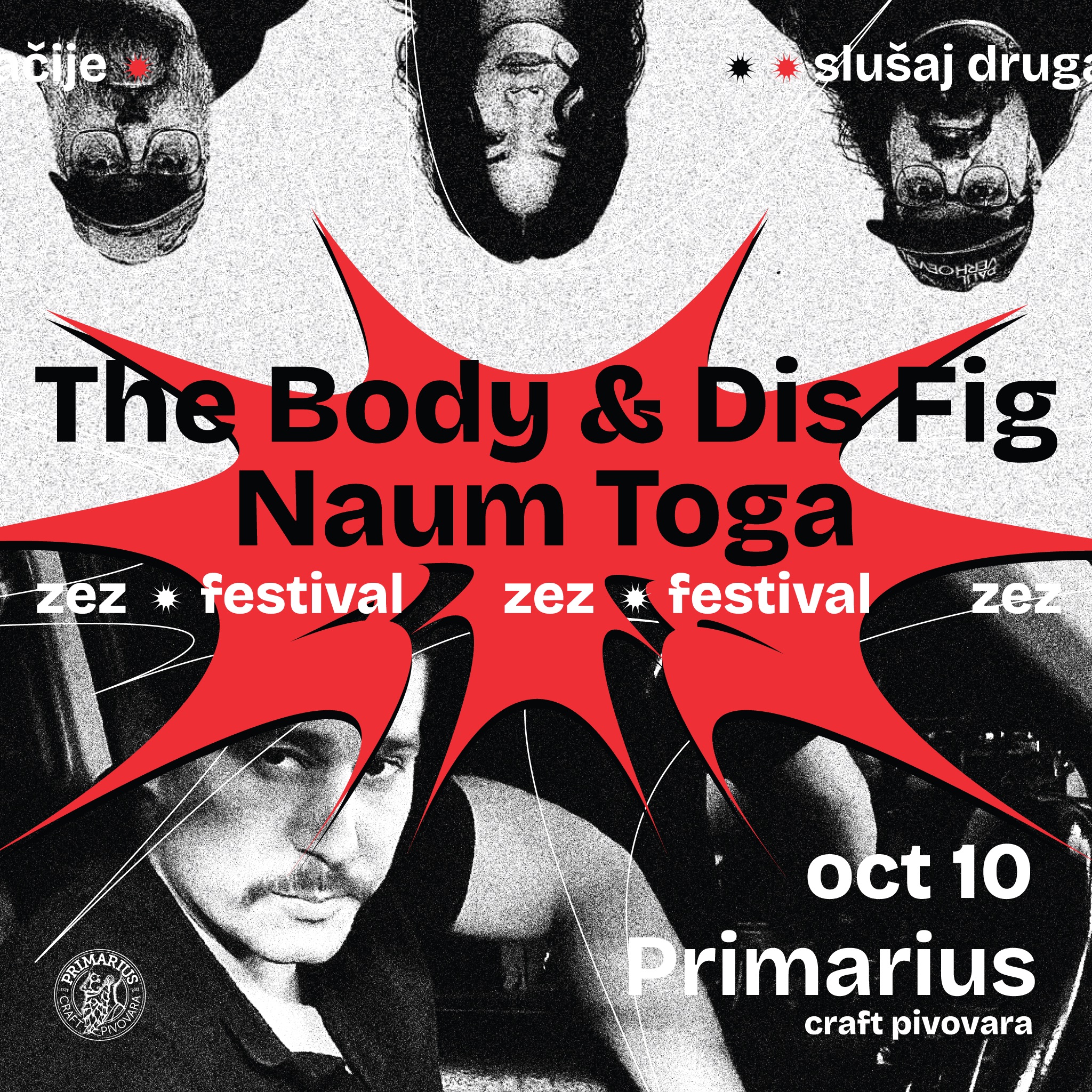 ZEZ Festival: The Body & Dis Fig + Naum Toga